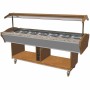 COMBISTEEL - Buffet chaud 6x GN 1/1 2200 x 900 x 850 mm