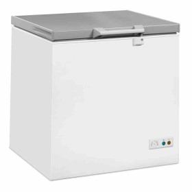 COMBISTEEL - Congélateur bahut couvercle inox 202 L