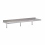 COMBISTEEL - Étagère murale en inox inclus consoles 1800 x 400 x 320 mm