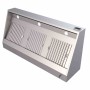 COMBISTEEL - Hotte murale complet L. 3000 mm P. 1100 mm