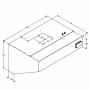 COMBISTEEL - Hotte murale complet L. 1200 mm P. 700 mm
