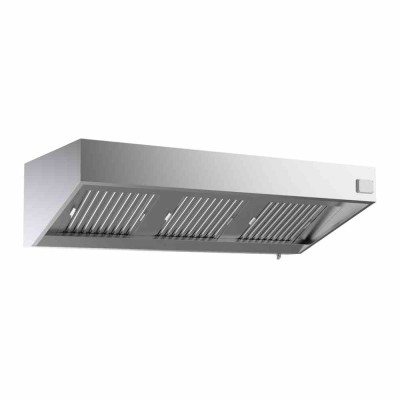 COMBISTEEL - Hotte murale complet L. 1600 mm P. 700 mm