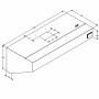 COMBISTEEL - Hotte murale complet L. 1600 mm P. 700 mm