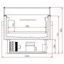 COMBISTEEL - Îlot de refroidissement/congelation commutable 1.5