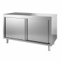 COMBISTEEL - Plan de travail portes coullissantes L. 1000 mm P. 700 mm