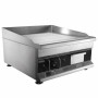 COMBISTEEL - Plaque grille électrique inox lisse 500 x 520 x 310 mm