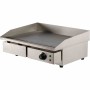 COMBISTEEL - Plaque grille électrique inox lisse 550 x 470 x 230 mm