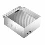 COMBISTEEL - Plaque grille électrique inox rainuré 360 x 450 x 220 mm