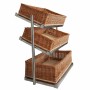 COMBISTEEL - Corbeille à pain étagère 3 haut modèle large inclus paniers
