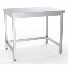 COMBISTEEL - Plan de travail dessous ouvert démontable L. 1000 mm P. 600 mm