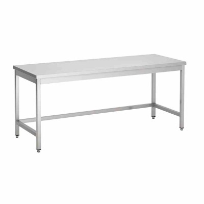 COMBISTEEL - Plan de travail dessous ouvert L. 800 mm P. 800 mm