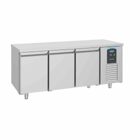 COMBISTEEL - Table réfrigérée positive 3 portes ENERGY LINE L. 1865 mm P. 700 mm
