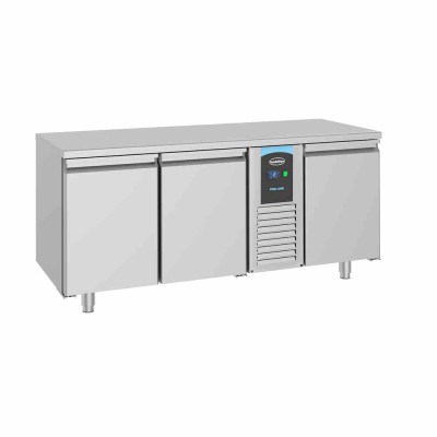 COMBISTEEL - Table réfrigérée positive 3 portes monoblock ENERGY LINE L. 1785 mm P. 700 mm