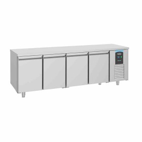 COMBISTEEL - Table réfrigérée positive 4 portes ENERGY LINE L. 2330 mm P. 700 mm