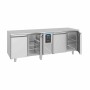COMBISTEEL - Table réfrigérée positive 4 portes monoblock ENERGY LINE L. 2270 mm P. 700 mm
