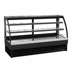 COMBISTEEL - Vitrine réfrigérée ronde L. 2000 mm