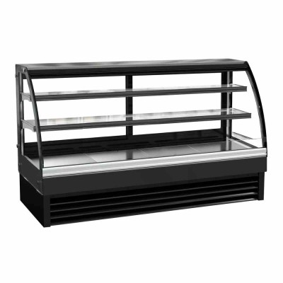 COMBISTEEL - Vitrine réfrigérée ronde L. 2000 mm