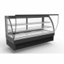 COMBISTEEL - Vitrine réfrigérée ronde L. 2000 mm