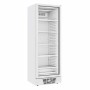 COMBISTEEL - Congélateur 1 porte en verre blanc 382 L