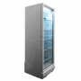 COMBISTEEL - Congélateur 1 porte en verre blanc 382 L