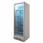 COMBISTEEL - Congélateur 1 porte en verre blanc 382 L