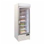 COMBISTEEL - Congélateur 1 porte en verre blanc 578 L