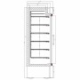 COMBISTEEL - Congélateur 1 porte en verre blanc 578 L