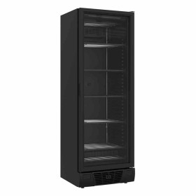 COMBISTEEL - Congélateur 1 porte en verre noir 382 L