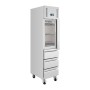 POLAR - Armoire réfrigérée positive GN slimline 1 porte 3 tiroirs série U 292 L