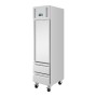 POLAR - Armoire réfrigérée positive GN slimline 1 porte 2 tiroirs série U 292 L