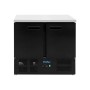 POLAR - Table réfrigérée positive 2 portes série G noire 257 L