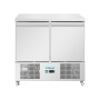 POLAR - Comptoir à salade série U froid ventilé 2 portes 257 L