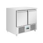 POLAR - Comptoir à salade série U froid ventilé 2 portes 257 L