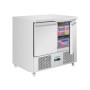 POLAR - Comptoir à salade série U froid ventilé 2 portes 257 L