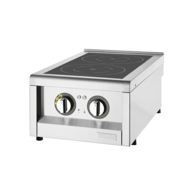 BUFFALO - Plaque de cuisson à induction double zone série 600 3 kW