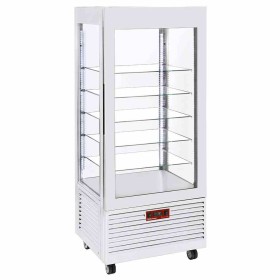 DIAMOND - Déclassé - Vitrine blanche 4 faces positive, ventilée, 480 L