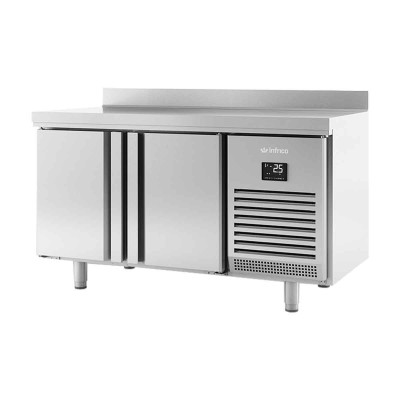 INFRICO - Table réfrigérée positive L. 1468 mm GN 1/1 avec dosseret