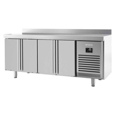 INFRICO - Table réfrigérée négative L. 2450 mm GN 1/1 avec dosseret