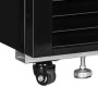 TEFCOLD - Vitrine murale positive noire 3 portes vitrées 2025 L