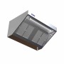 SERIAPRO - Hotte snack complète 700 - L 1200 - avec moteur, LED et variateur