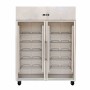 SERIAPRO - Armoire réfrigérée positive 2 portes vitrées GN 2/1 1400 L
