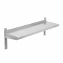 SERIAPRO - Étagère murale en inox sur crémaillères - L 1000 x P 300 mm