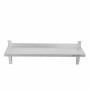 SERIAPRO - Étagère murale en inox sur crémaillères - L 1000 x P 300 mm
