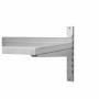 CPC - Étagère murale en inox sur crémaillères - L 1000 x P 400 mm
