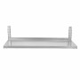 CPC - Étagère murale en inox sur crémaillères - L 1000 x P 400 mm
