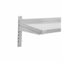 CPC - Étagère murale en inox sur crémaillères - L 1200 x P 400 mm