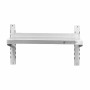 SERIAPRO - Étagère murale en inox sur crémaillères - L 800 x P 300 mm