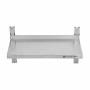 CPC - Étagère murale en inox sur crémaillères - L 800 x P 300 mm