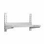 CPC - Étagère murale en inox sur crémaillères - L 800 x P 300 mm