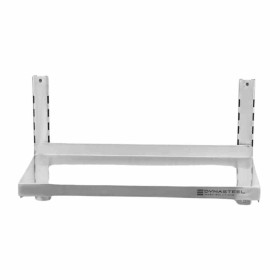 CPC - Étagère murale en inox sur crémaillères - L 800 x P 300 mm